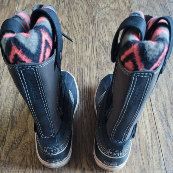 Sorel Joan of Arctic Knit Premium II Women's Size 7.5 Waterproof Boots Excellent - Picture 8 of 11